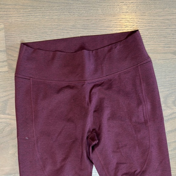 NWOT Vuori Brown Leggings with Wide Waistband and Full Length - Picture 2 of 6